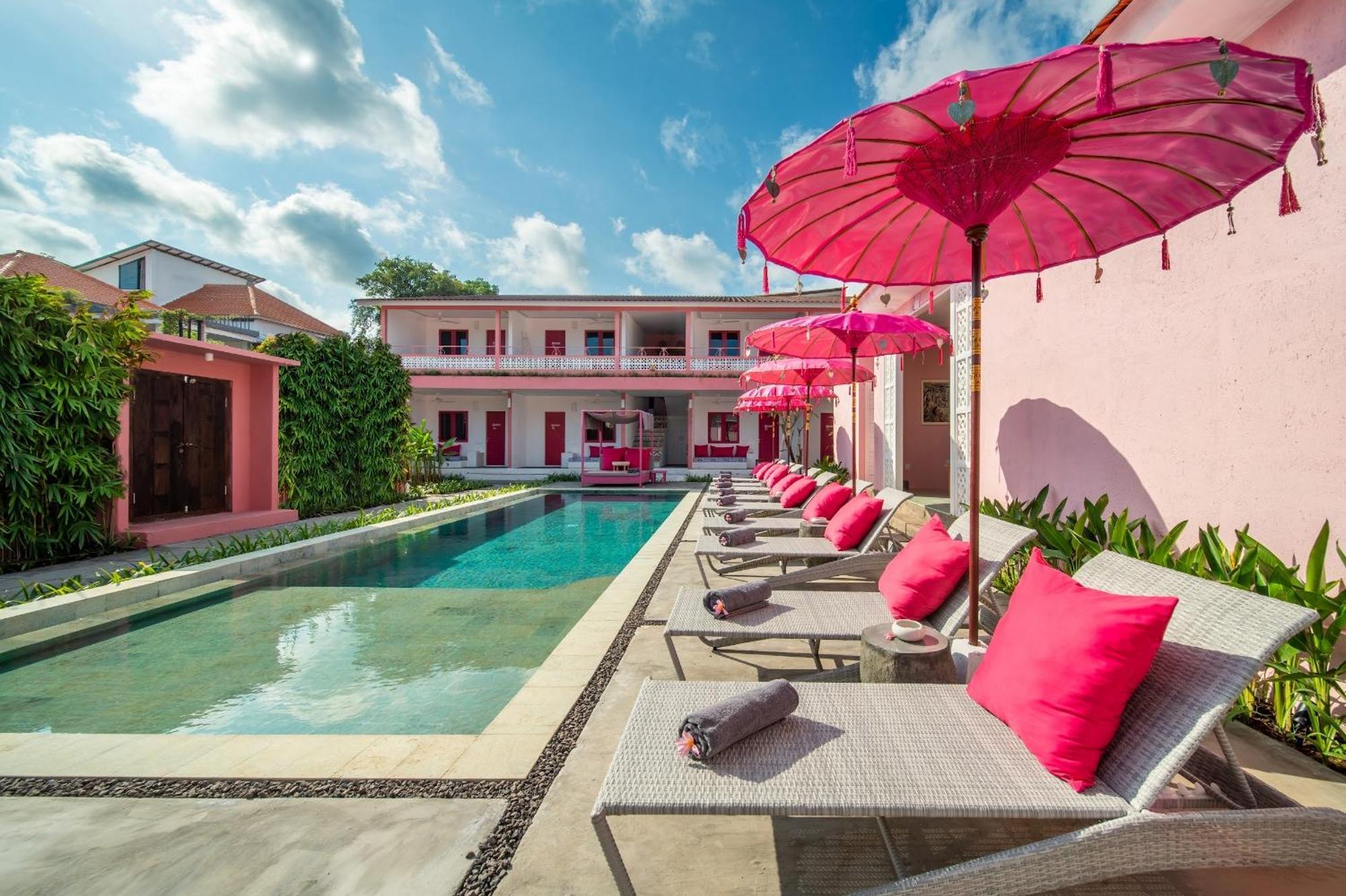 Pinkprivate Balangan - For Cool Adults Only Bed & Breakfast Jimbaran Eksteriør bilde