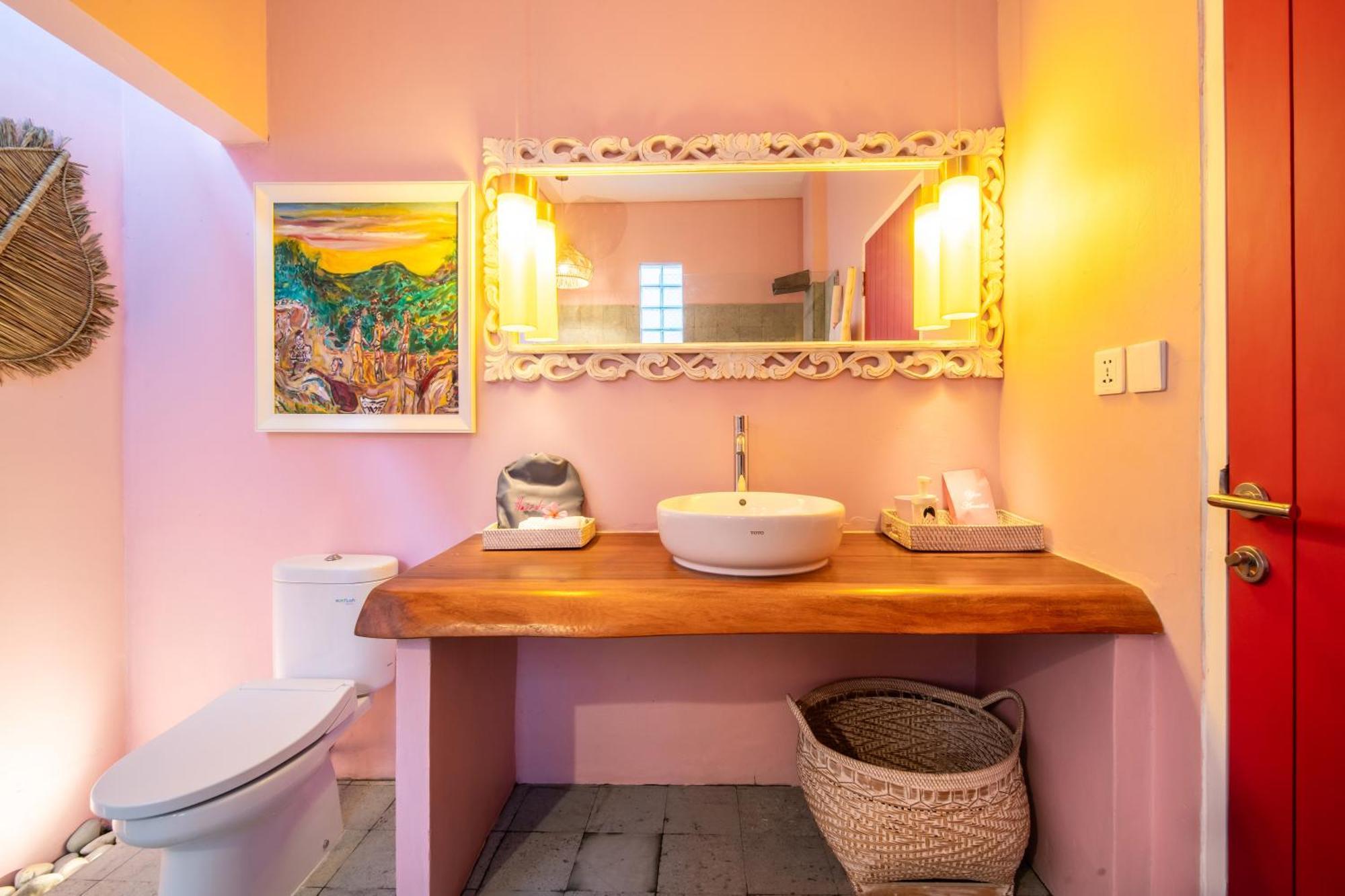 Pinkprivate Balangan - For Cool Adults Only Bed & Breakfast Jimbaran Eksteriør bilde
