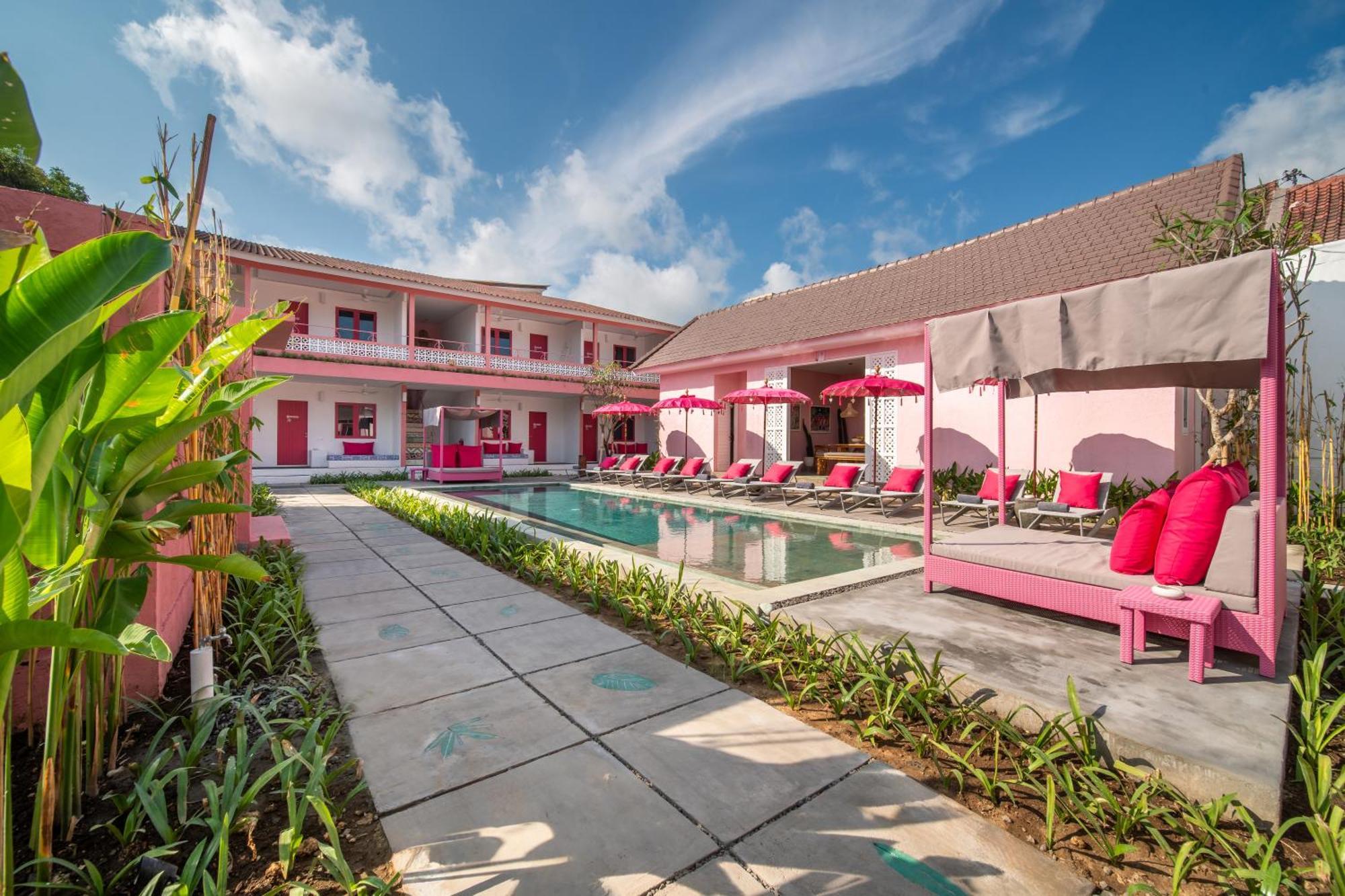 Pinkprivate Balangan - For Cool Adults Only Bed & Breakfast Jimbaran Eksteriør bilde