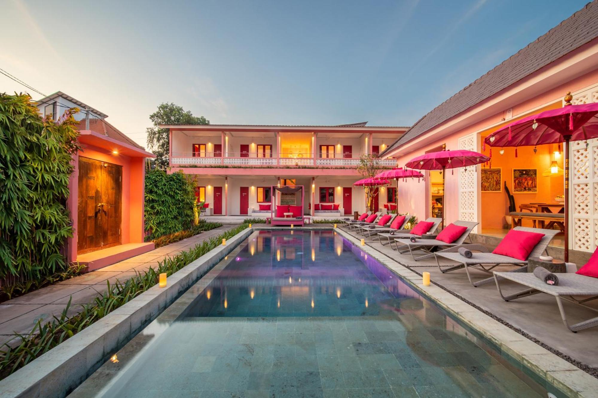 Pinkprivate Balangan - For Cool Adults Only Bed & Breakfast Jimbaran Eksteriør bilde