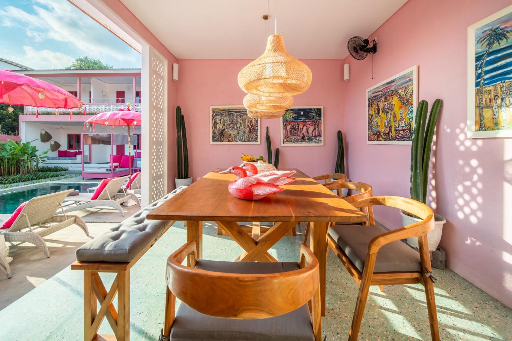Pinkprivate Balangan - For Cool Adults Only Bed & Breakfast Jimbaran Eksteriør bilde